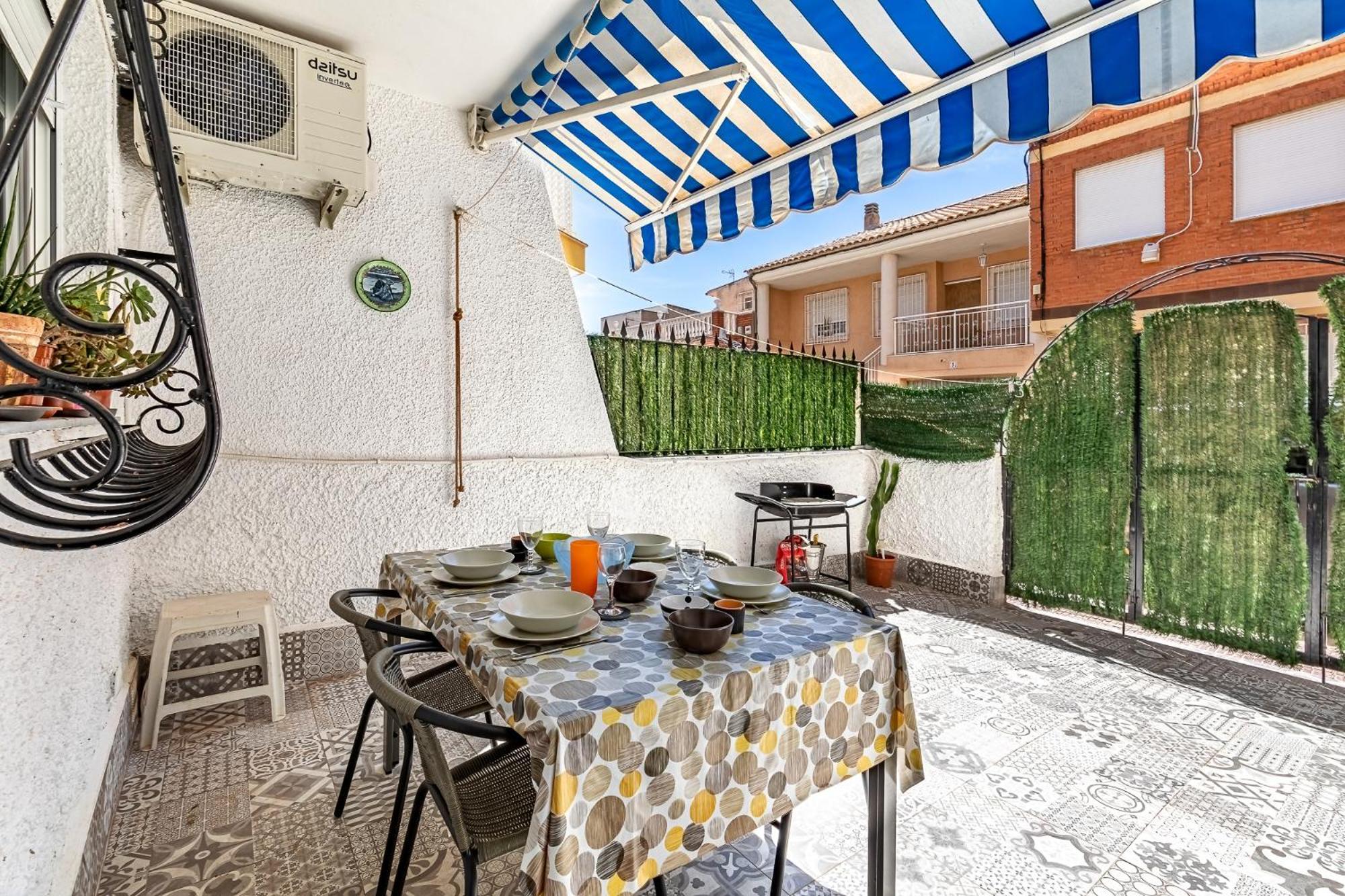 Casa Jansiver - 450M De La Playa, Centrica Pero Tranquila 洛斯阿尔卡萨雷斯 外观 照片